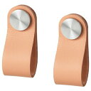 IKEA イケア 革の取っ手 なめし革 65mm 2ピース n30348933 OSTERNAS 収納家具用部品 おしゃれ シンプル 北欧 かわいい 雑貨 部品(3)