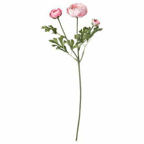 IKEA イケア 造花 ラナンキュラス ピンク 52cm m60335712 SMYCKA スミッカ インテリア雑貨 花 ガーデン 観葉植物 フェイクグリーン おしゃれ シンプル 北欧 かわいい