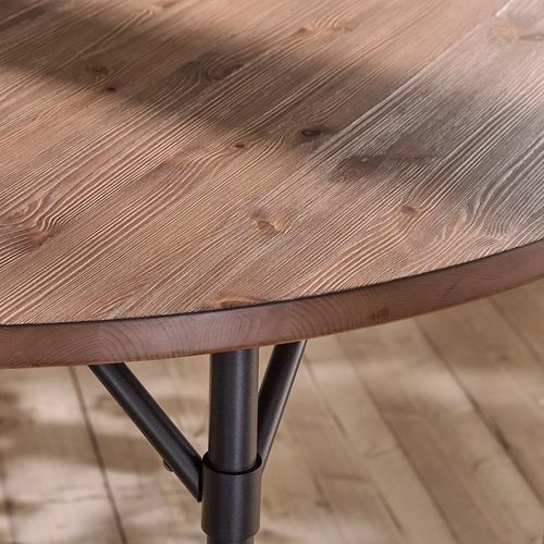 IKEA イケア テーブル パイン材/ブラウンステイン 80cm big30617567 GROTAN グロートーン [3]