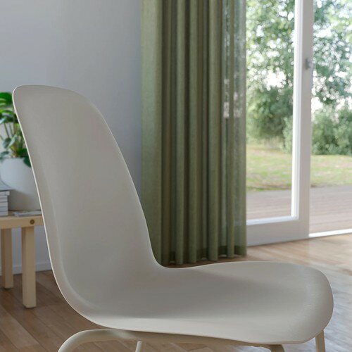 IKEA イケア シートシェル プラスチック ベージュ m00611798 SKALSTA スコールスタ