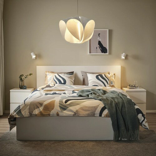 IKEA イケア ペンダントランプ ホワイト 50cm s89618112 BACKNATE ベックナーテ HAVSDJUP ハーヴスユープ