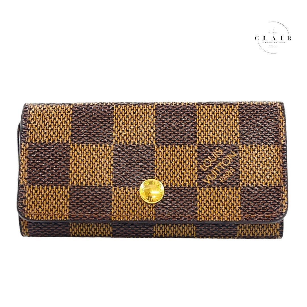 【中古】[ルイ ヴィトン] LOUIS VUITTON ダミエ ミュルティクレ4 4連キーケース N62631