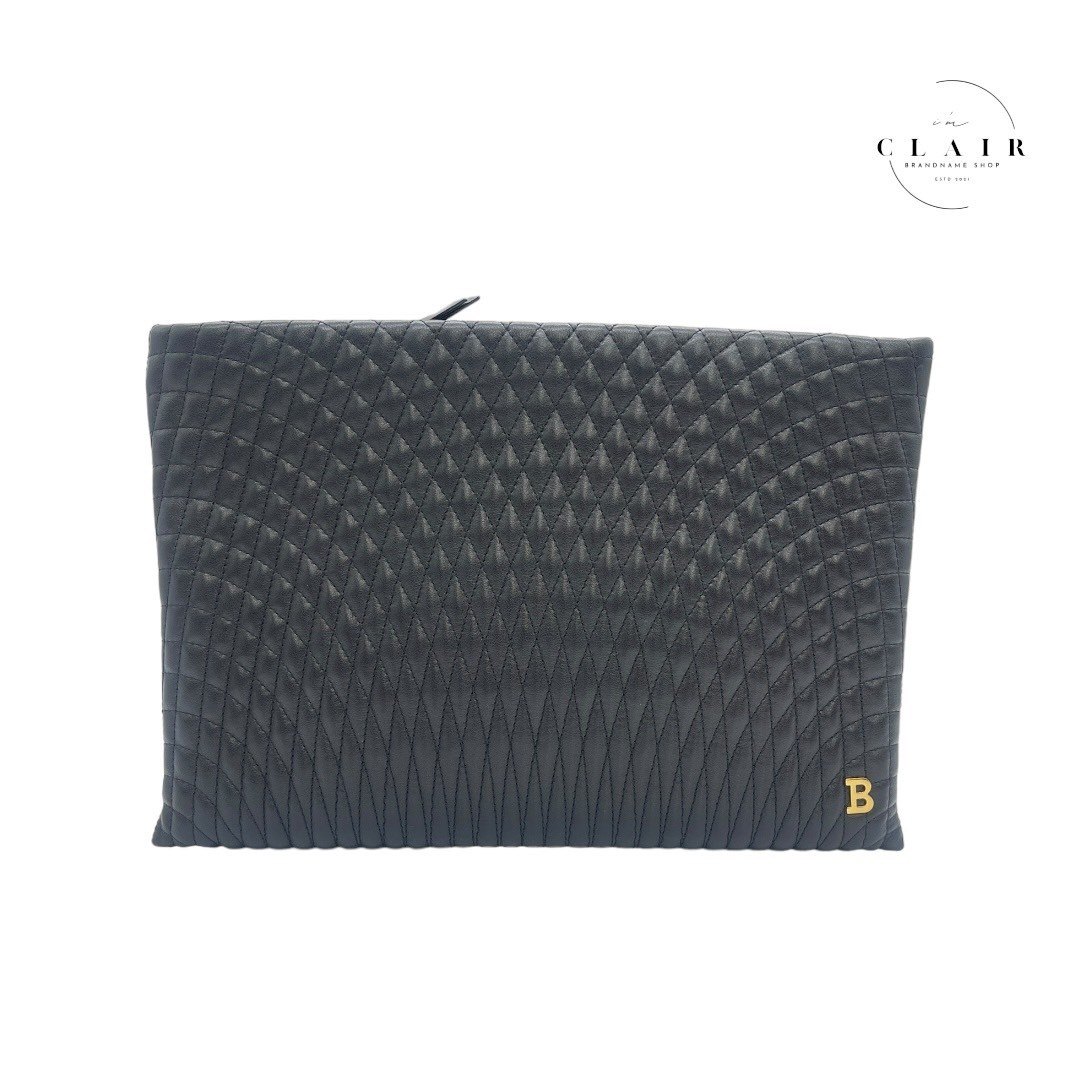 樂天商城 - 【中古】バリー クラッチバック バッグ SYRAL.QT 00 BLACK メンズ BALLY