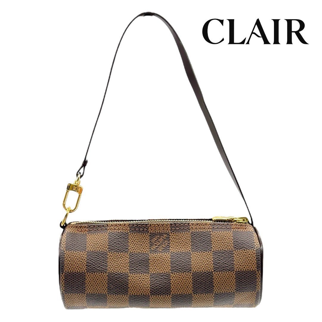 【LOUIS VUITTON】ダミエ パピヨン ポシェット ハンドバッグ 楽天市場】ヴィトン パピヨン ポーチの通販
