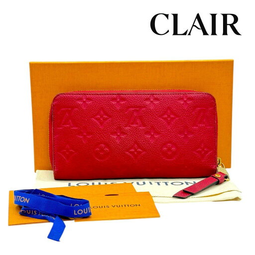 【中古】LOUIS VUITTON ルイヴィトン ラウンドファスナー ジッピーウォレット ウォレットスリーズ モノグラム アンプラント 赤 レッド 財布 M61865 中古 【中古】LOUIS VUITTON ルイヴィトン ラウンドファスナー ジッピーウォレット ウォレットスリーズ モノグラム アンプラント 赤 レッド 財布 M61865 中古