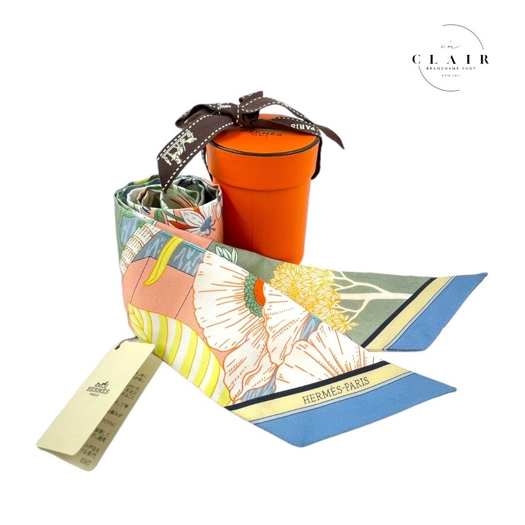 樂天商城 - 【新品】エルメス hermes ツイリー PRECIOUS PARADISE ヴェールアマンド