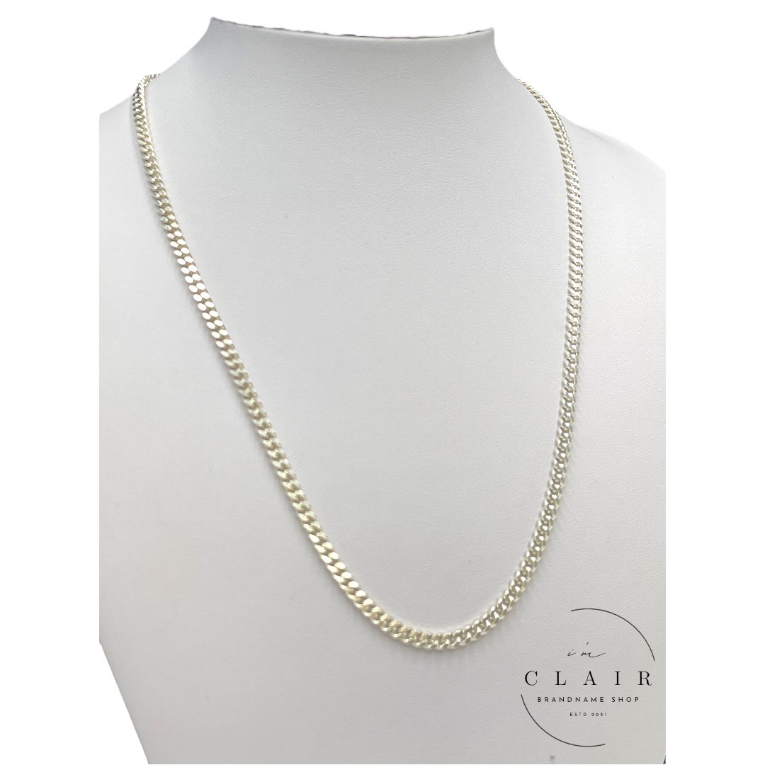 CLAIRSTORE 楽天市場店の【新品】喜平チェーンネックレス シルバー ネックレス 50cm 幅3mm 19.7g 925刻印あり 海外買付 ハンドメイド スターリングシルバー925 銀 男女兼用 ユニセックス メンズ レディース｜アングル3