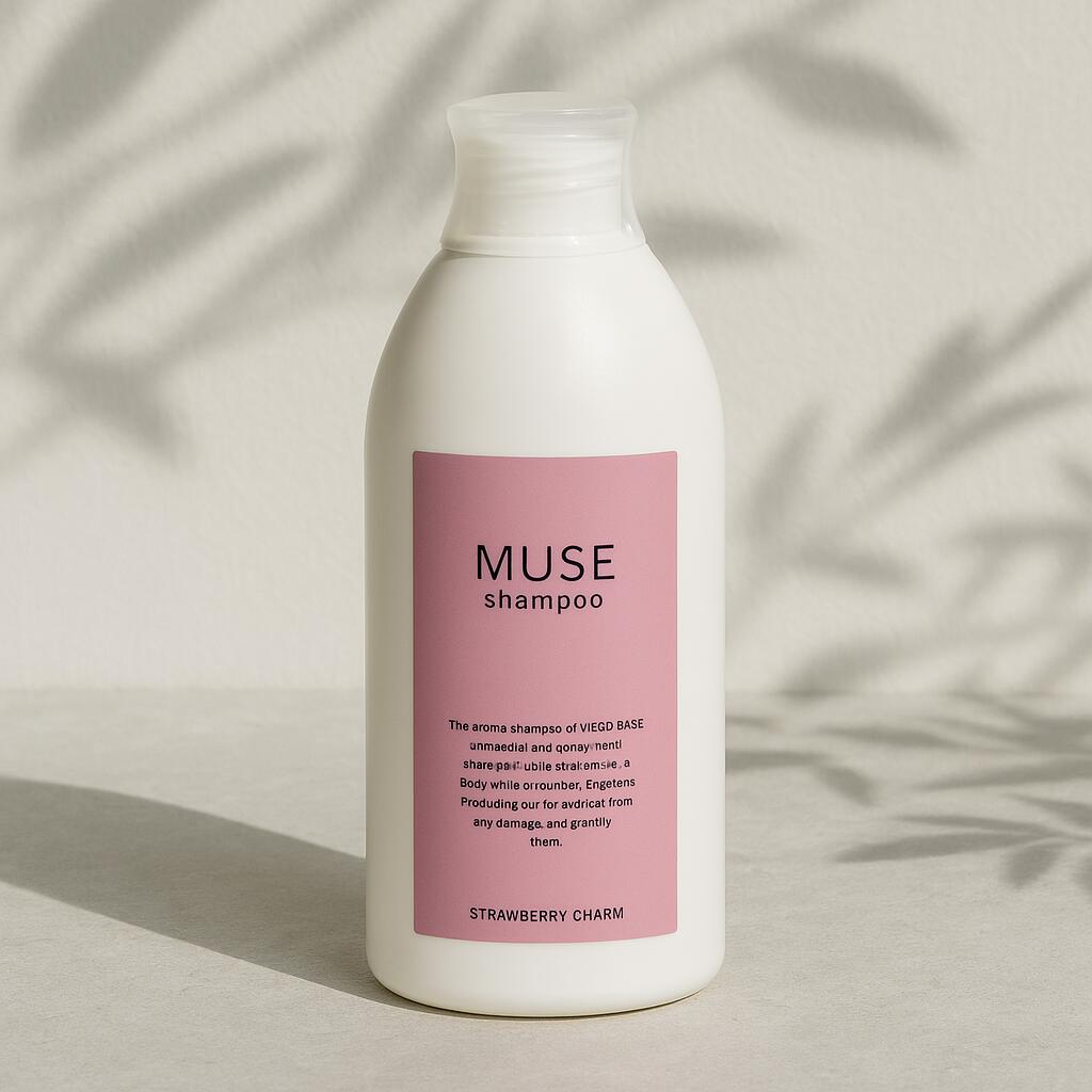【MUSE】アロマシャンプー～ストロベリーチャーム～艶髪 美髪 乾燥 うるおい ダメージ補修 髪質改善 優しい洗い上がり