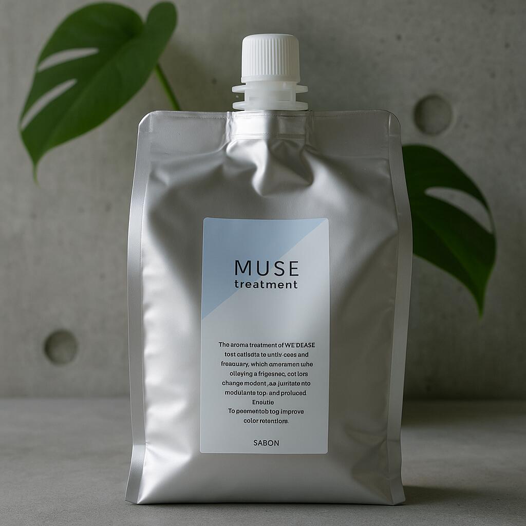 【MUSE】アロマトリートメント～サボン～リフィル（詰め替え用）艶髪 美髪 乾燥 うるおい ダメージ補修 髪質改善 優しい洗い上がり