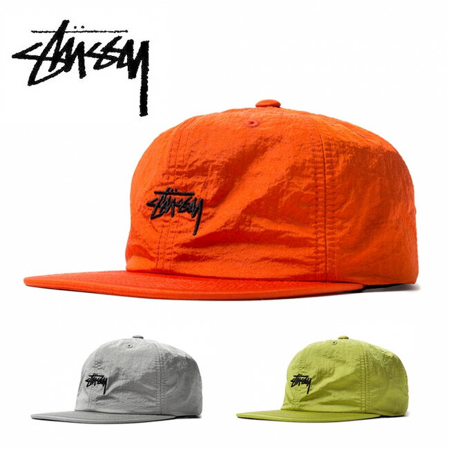 【ショップ限定エントリーでP7倍！5/11 20時〜】STUSSY ステューシー STOCK NYLON STRAPBACK CAP 131873 【アウトドア/キャップ/帽子】