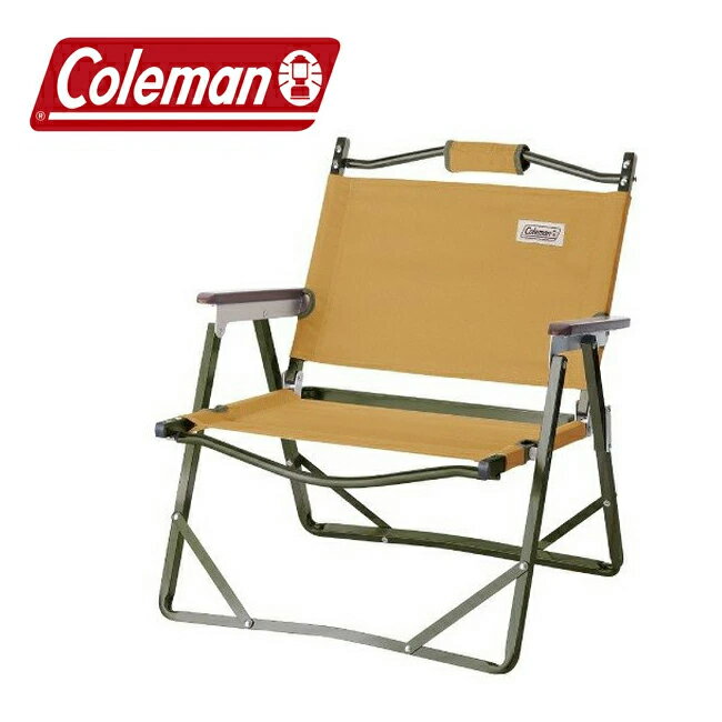 ★【2022コールマン認定店】Coleman コールマン ファイアーサイドフォールディングチェア（コヨーテブラウン） 2000034675 【アウトドア/イス/ローチェア/ロースタイルチェア/キャンプ/BBQ】