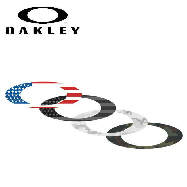 ★OAKLEY オークリー Flag Logo Sticker Pack Small (74) 211-006-001 【 ステッカー シール おしゃれ アウトドア 】【メール便・代引不可】