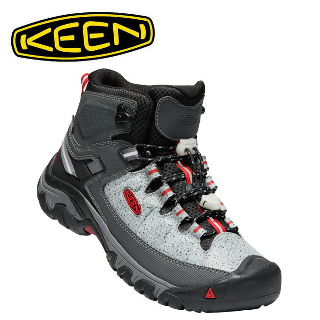 ★ KEEN キーン TARGHEE EXP MID SP WP ターギー イーエックスピー ミッド SP ウォータープルーフ STONE/FIRE RED 102…