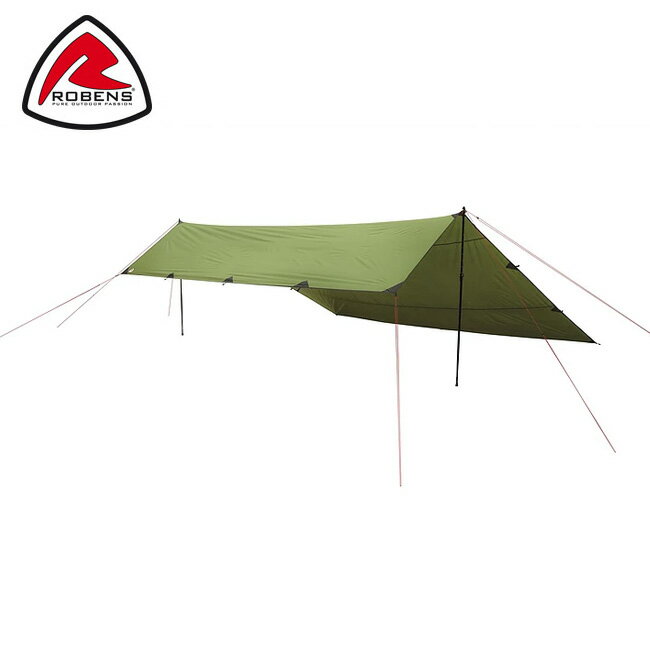 ★ROBENS ローベンス Trail Tarp トレイル タープ 4×4m RB130261 【 国内正規品 タープ アウトドア キャンプ 日よけ 】