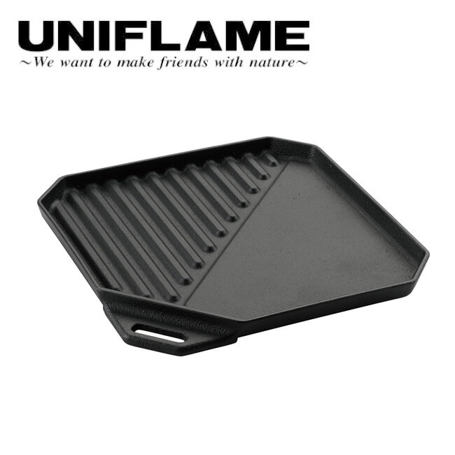 樂天商城 - 【6/4 20:00〜6/11 1:59限定クーポン配布中】★UNIFLAME ユニフレーム ユニ鉄 665725 【 鉄板 アウトドア キャンプ バーベキュー グリル 調理 】