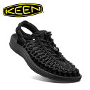 ★KEEN キーン UNEEK ユニーク BLACK/BLACK 1014099 【 サンダル ウィメンズ レディース アウトドア レジャー 】