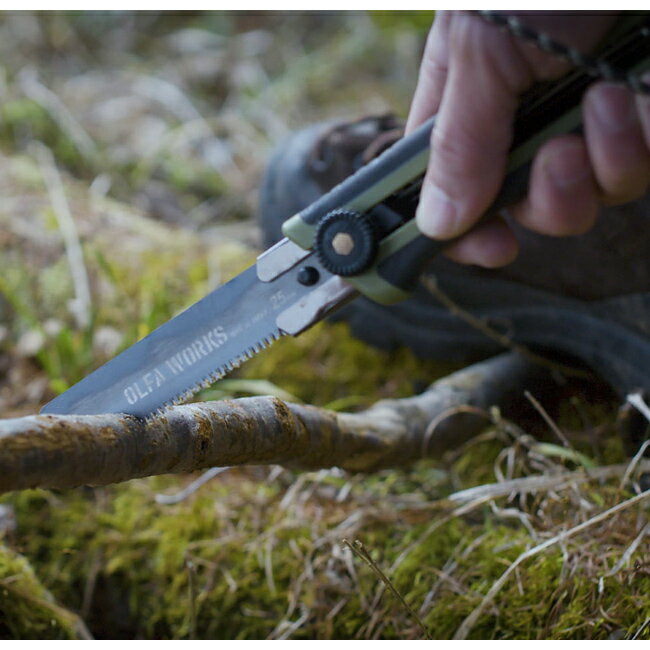 ★OLFA WORKS オルファワークス 替刃式フィールドノコギリ FS1 OW-FS1 【アウトドア/キャンプ/多用途】通販格安セール情報 楽天 通販