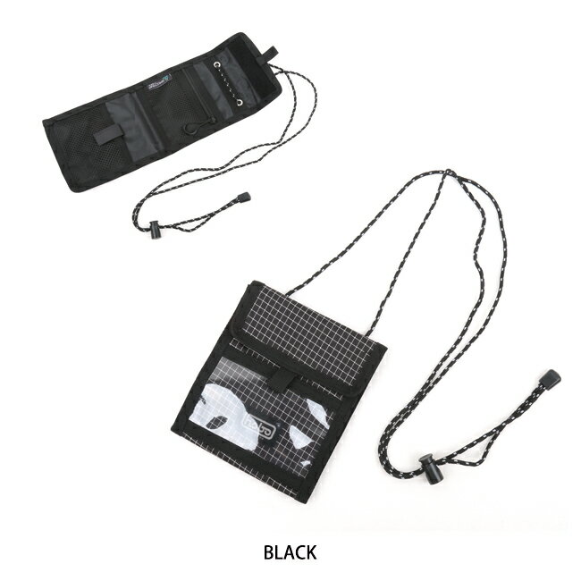 ★hobo ホーボー SPECTRA X-GRIDSTOP NYLON NECK POUCH スペクトラグリッドストップナイロンネックポーチ HB-BG3119 【 アウトドア キャンプ フェス 財布 小物 】 3