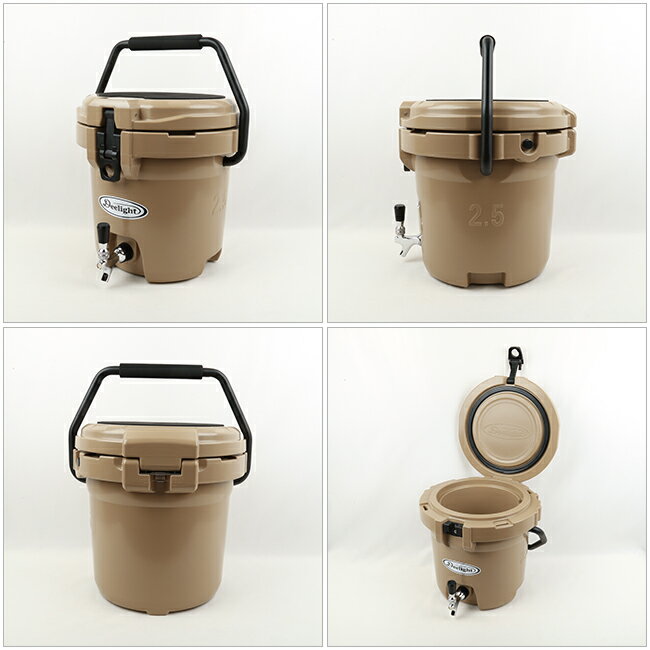 ★Deelight ディーライト Ice Bucket アイスバケツ 2.5ガロン ステンレス蛇口 【クーラーボックス/ウォータージャグ/保冷/アウトドア/キャンプ】通販格安セール情報 楽天 通販