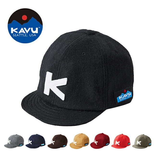 【スーパーセール限定クーポン配布中】★KAVU カブー ウールベースボールキャップ 19820318 【 帽子 アウトドア キャンプ 】【メール便・代引不可】
