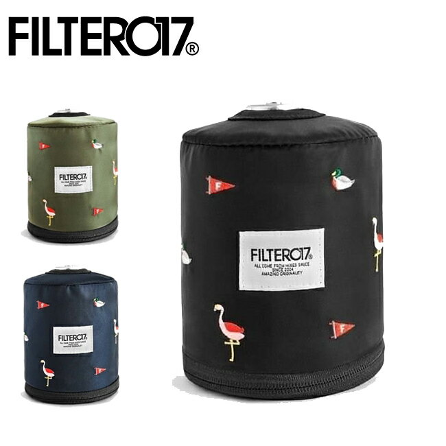【★クーポン配布中★】★Filter017 ワイルドライフ刺繍ガス缶カバー / ロールペーパーカバー 【 収納 雑..