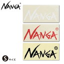 ★NANGA ナンガ CUTTING STICKER S カッティングステッカー 【 シール カスタム アウトドア 】【メール便 代引不可】