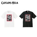 【5/30〜6/1限定クーポン配布中★】★CAPTAINS HELM キャプテンズヘルム #COLLAGE CULTURE TEE コラージュカルチャーティー CH21-SS-T09 【 半袖 トップス Tシャツ 】【メール便・代引不可】(4)