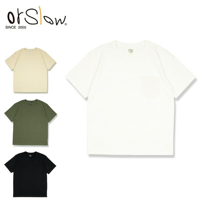 【8月17日20時〜24日9時59分限定★ポイント10倍】★Orslow オアスロウ POCKET T-SHIRT ポケットティーシャツ 03-0017 【半袖/Tシャツ/トップス/メンズ】【メール便・代引不可】