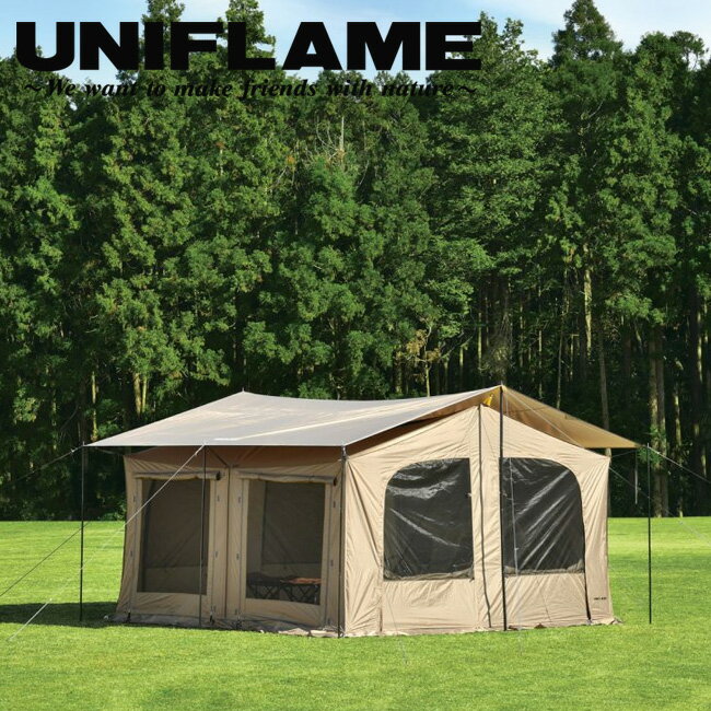 UNIFLAME jt[ REVO HXNGAbVEH[ 4~4 TAN 682319 y AEghA Lv Cxg BBQ z