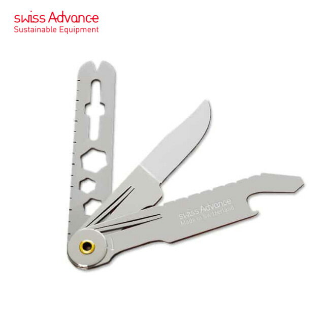 ★swiss Advance スイスアドバンス CRONO N3 Pocket Knife クロノポケットナイフ SA-30346 【 多機能 軽量 キャンプ アウトドア 】【メール便・代引不可】