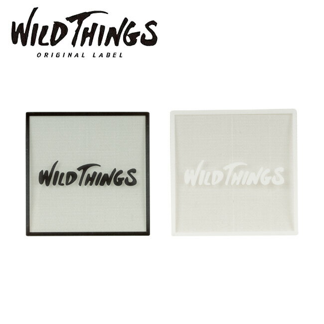 WILDTHINGS ChVOX SQUARE LOGO STICKER XNGASXebJ[ 21261TA y V[ JX^ zy[ցEsz