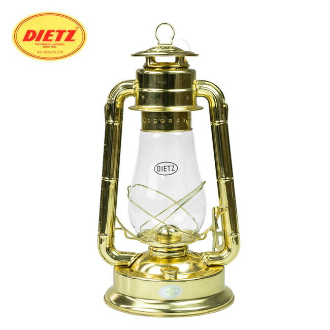 ★DIETZ デイツ ハリケーンランタン #D80 BLIZZARD ゴールド dietz-d80-gold 【 真鍮メッキ ライト 照明 アウトドア キャンプ 】