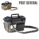 ★POST GENERAL ポストジェネラル WAXED CANVAS AMMO TOOL BOX ワックスドキャンバスアンモツールボックス 982240005/982240006 【 収納 ケース アウトドア キャンプ 】(4)