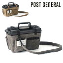 ★POST GENERAL ポストジェネラル WAXED CANVAS AMMO TOOL BOX ワックスドキャンバスアンモツールボックス 982240005/982240006 【 収納 ケース アウトドア キャンプ 】