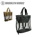 ★BROOKLYN WORKS ブルックリンワークス MESH BAG S メッシュバッグS 0121-021-300-016 