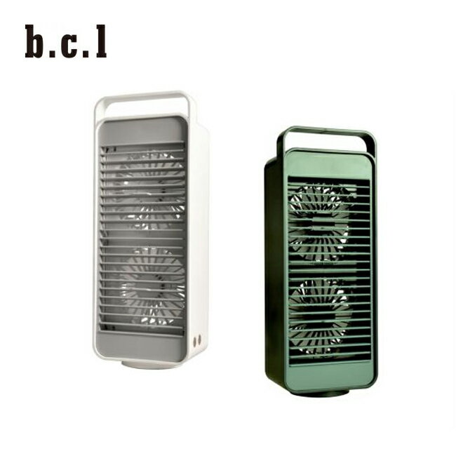 ★b.c.l ビーシーエル 585USBデスクトップダブルファン 125057/125058 【 アウトドア 扇風機 携帯ファン 小型 卓上 USB充電 】