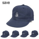 ★save セーブ Embroidery Cap エンブロイダリーキャップ Navy 2021-01/S-01 