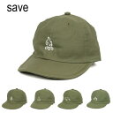 ★save セーブ Embroidery Cap エンブロイダリーキャップ Khaki 2021-01/S-01 【 帽子 刺繍 アウトドア 】【メール便 代引不可】