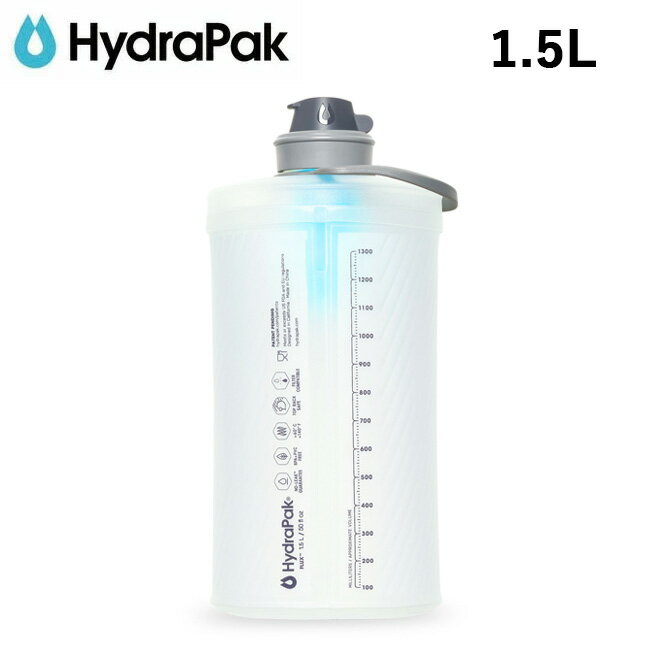 ★HydraPak ハイドラパック フラックス + 1.5L フィルターキット GF425F 【 アウトドア 浄水器 ボトル コンパクト 】