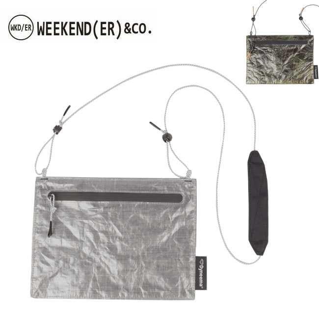 楽天Clapper★WEEKEND（ER） ウィークエンダー Dyneema S/SACOCHE サコッシュ 79084 【 ショルダーバッグ ウォーキング フェス アウトドア 】【メール便・代引不可】