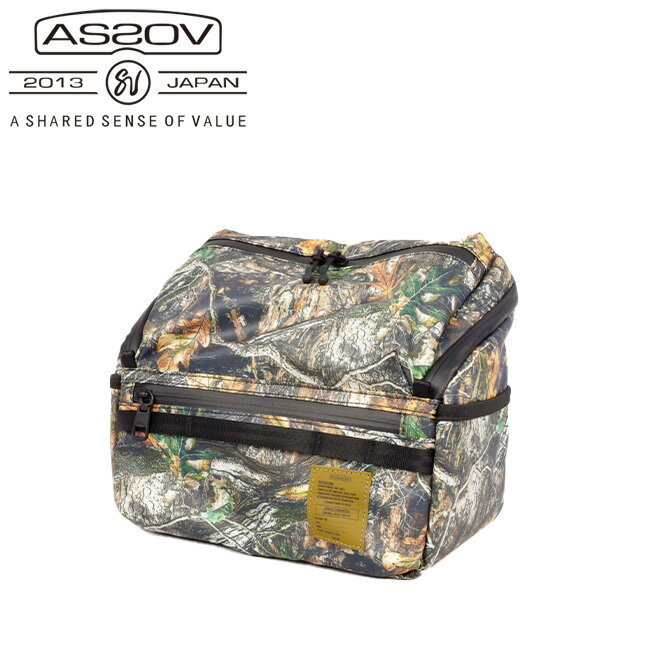 楽天Clapper★AS2OV アッソブ REAL CAMO POLYCA SPICE BOX ナイロンポリカーボネートスパイスボックス 152039CAMO-98 【 アウトドア BBQ キャンプ 調味料 収納 防水 】