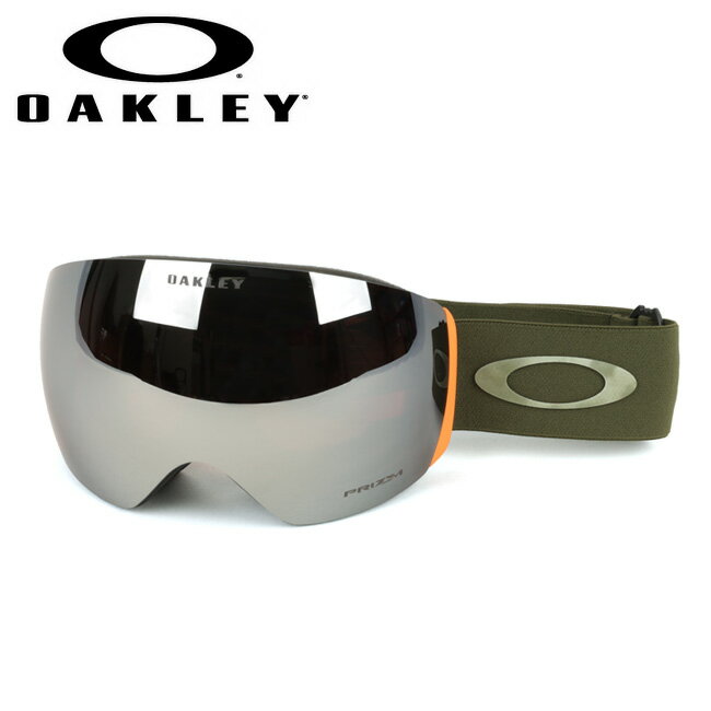 ★2024 OAKLEY オークリー Flight Deck L フライトデッキ Dark Brush Fog Prizm Black Iridium OO7050-D8 【 日本正規品 スノーボード スキー PRIZM 】