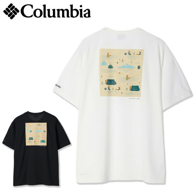 コロンビア Tシャツ メンズ ★Columbia コロンビア Crest to Valley Short Sleeve Tee クレストトゥバレーショートスリーブTシャツ PM0364 【 メンズ トップス 半袖 アウトドア コラボ ジョナス・クレアッソン 】【メール便・代引不可】