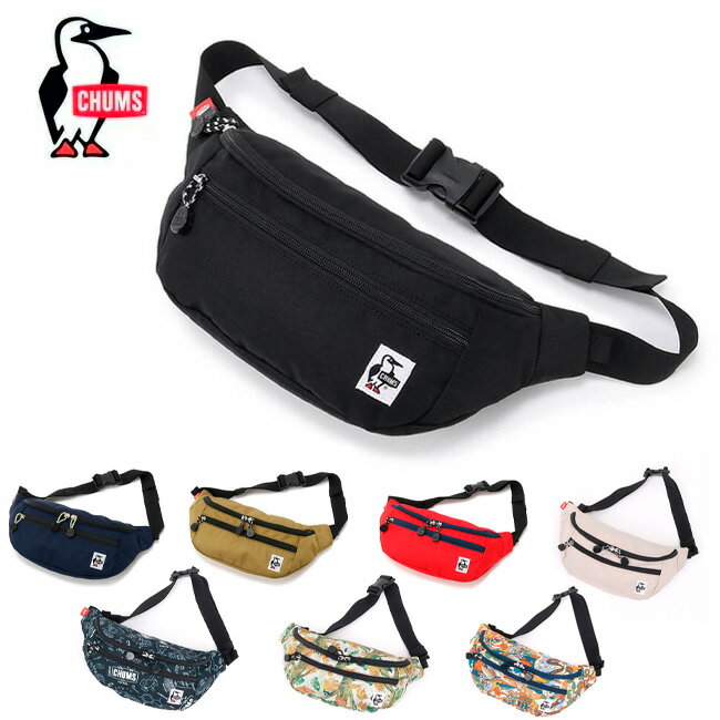 ★CHUMS チャムス Recycle Small Waist Pouch リサイクルスモールウエストポーチ CH60-3529 【 鞄 ショルダーバッグ バッグ 旅行 アウトドア キャンプ 】 1