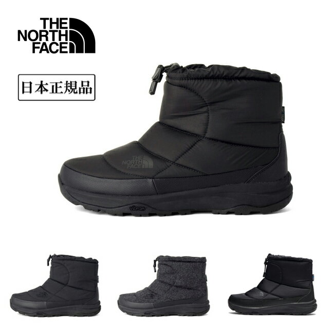 ★THE NORTH FACE ノースフェイス W Nuptse Bootie WP VII Short ヌプシブーティウォータープルーフVIIショート NF52273 【 ウィンターブーツ 防水 アウトドア ユニセックス 日本正規品 】