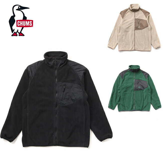 チャムス アウトドアジャケット メンズ ★CHUMS チャムス Recycle Chumley Fleece Jacket リサイクルチャムリーフリースジャケット CH04-1364 【 アウトドア アウター 長袖 】