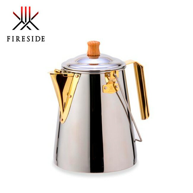 ★FIRESIDE ファイヤーサイド 1.8L AnyKettle stainless 1.8Lエニーケトルステンレス 29997 【 やかん アウトドア キャンプ ストーブ ガス 焚き火 IH 】