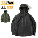 ★GRIP SWANY グリップスワニー GS SOFTSHELL HOODY ソフトシェルフーディ GSJ-87 【 パーカー 防風 撥水 起毛フリース アウトドア キャンプ 】