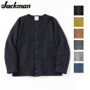 ★Jackman ジャックマン Wool Collarless Jacket ウールカラーレスジャケット JM8278 【 メンズ アウター 】