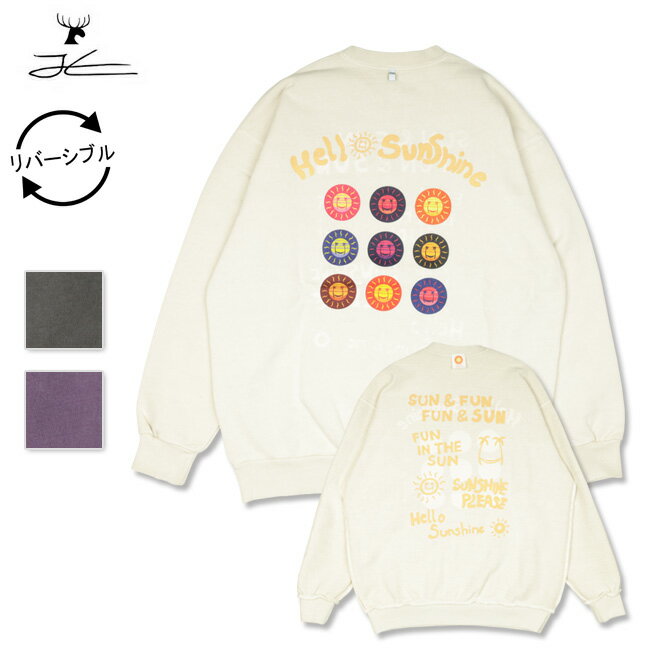 Rakuten - ★JONAS CLAESSON ジョナスクレアッソン Insideout CREW SWEAT インサイドアウトクルースウェット 【 長袖 アウトドア トップス トレーナー コットン コラボ FREAK’S STORE リバーシブル 】